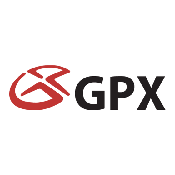 GPX BC665 v1069-01 Guide Rapide