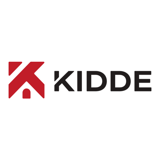 Kidde KIR-PHD Fiche D'installation