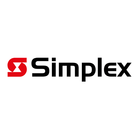 Simplex 4100U Mode D'emploi