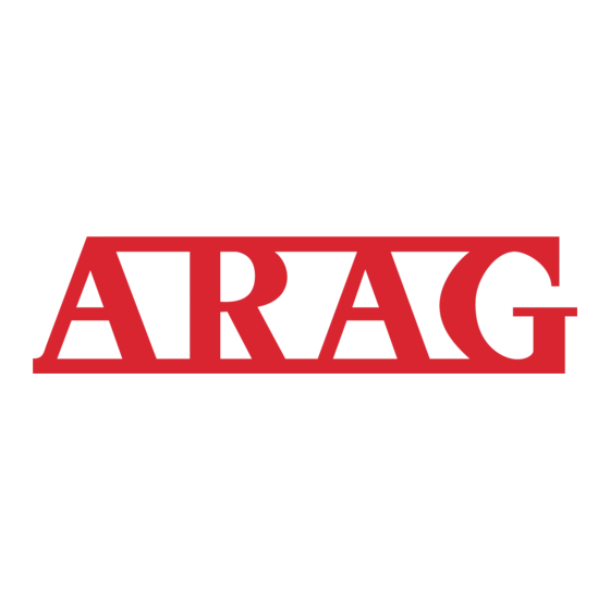 ARAG 463 Serie Installation, Utilisation Et Entretien