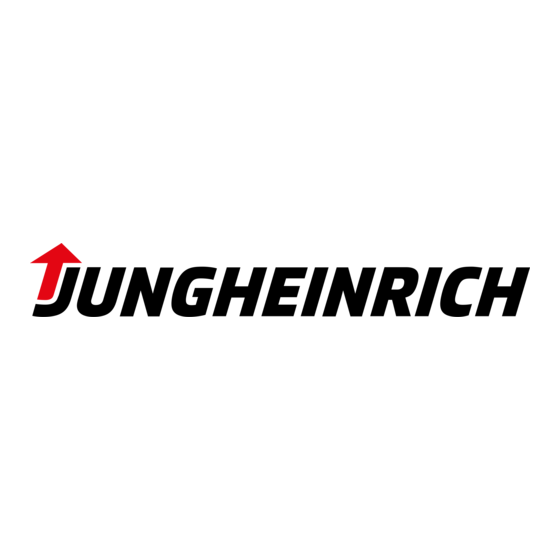 Jungheinrich HC 110 Instructions De Service