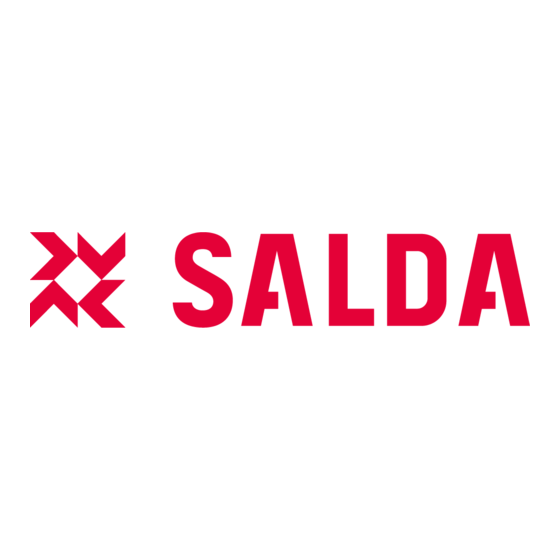Salda SMARTY XP Instructions De Montage Et D'installation