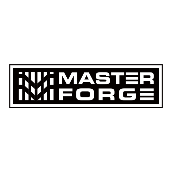 Master Forge 820-0033 Mode D'emploi
