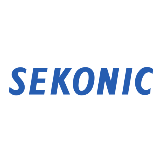Sekonic STUDIO DELUXE III Instructions De Fonctionnement