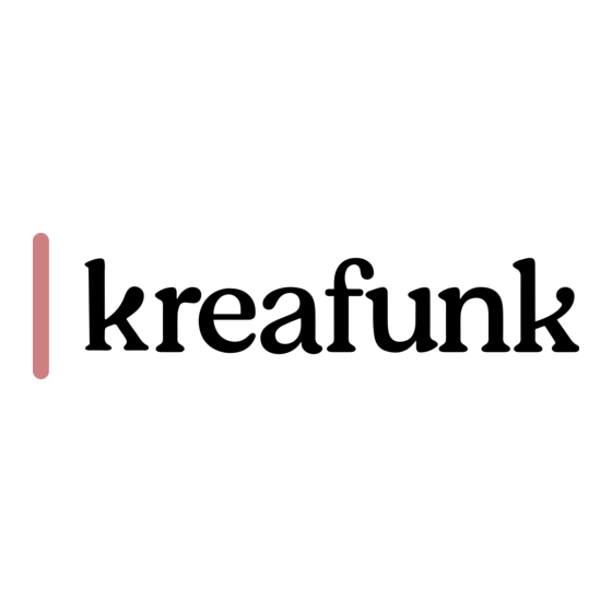 KREAFUNK cPURSE Manuel D'utilisation