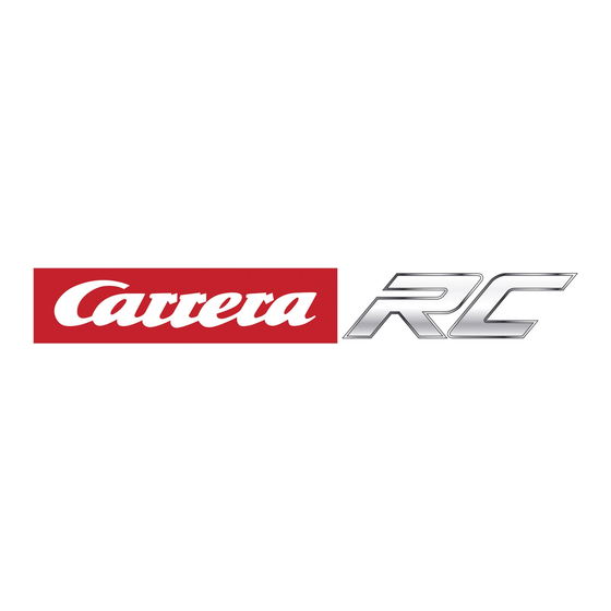 Carrera RC Stunt Dancer Instructions De Montage Et D'utilisation