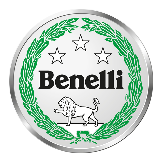 Benelli TNT125 2020 Manuel Du Propriétaire