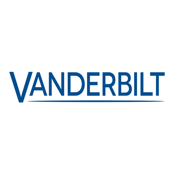 Vanderbilt ES 470 Fiche Produit Et Mode D'emploi