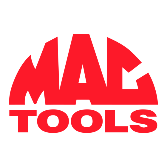 MAC TOOLS MCM849 Guide D'utilisation