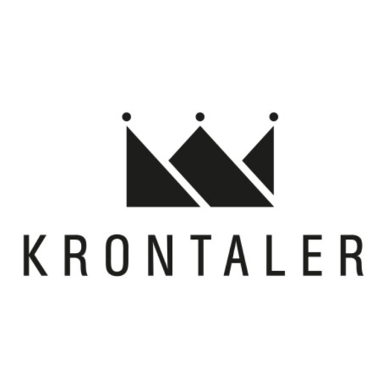 Krontaler 3169 Notice D'utilisation Originale