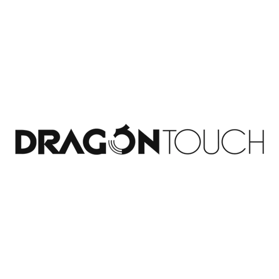 Dragon Touch Vision 3 Pro Mode D'emploi