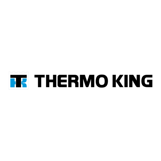 Thermo King Clima AIRE Manuel De L'utilisateur