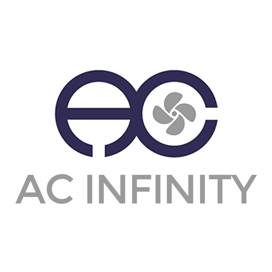 AC Infinity CLOUDLINE S Série Manuel De L'utilisateur