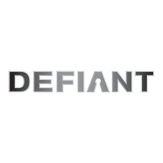Defiant DF-5311-BZ-D Guide D'utilisation Et D'entretien