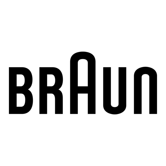 Braun 5 Serie Mode D'emploi