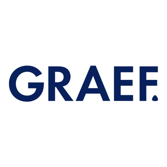 Graef S 32000 Mode D'emploi