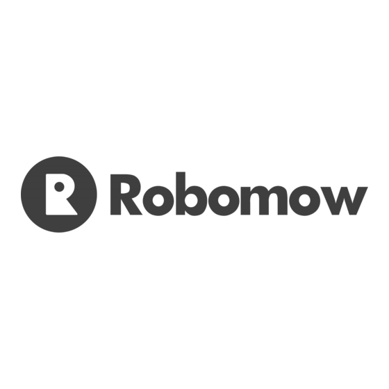 Robomow RS615 Manuel D'utilisation Et De Sécurité