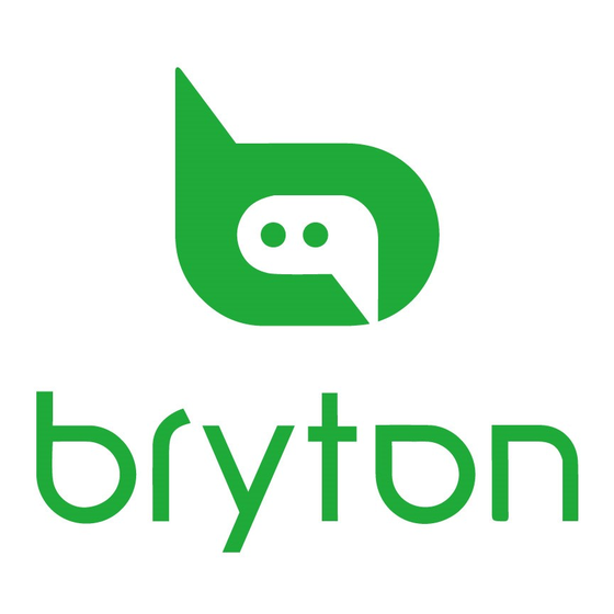 Bryton Cardio 60 Guide De L'utilisateur