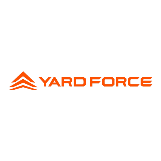 Yard force Classic 500 Consignes De Sécurité
