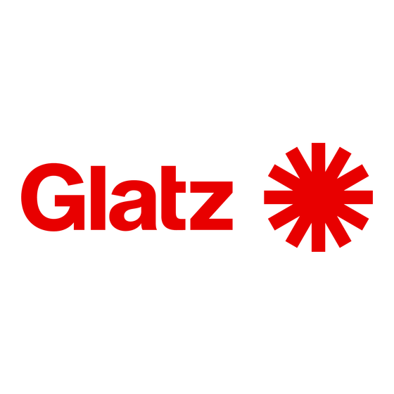 Glatz AURA Notice De Montage Et D'utilisation