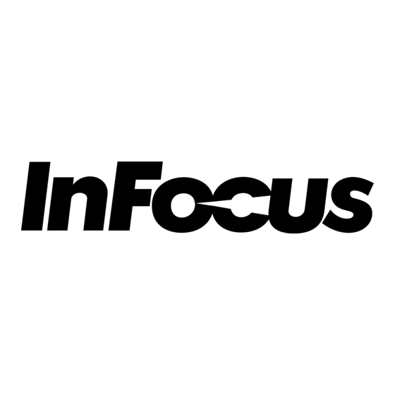 InFocus LP1000 Mode D'emploi