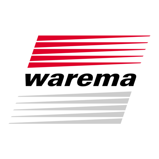 WAREMA MSE Inside 2 REG Instructions D'installation Et Mode D'emploi