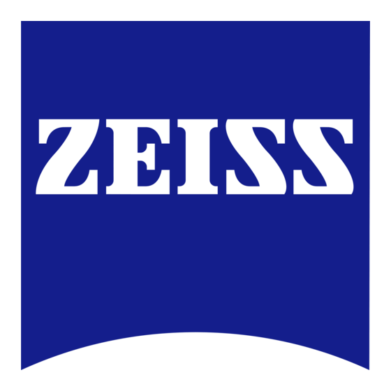 Zeiss Power Supply 12V 100W Mode D'emploi