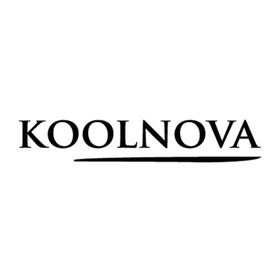 koolnova 100-GTCFUJ1 Guide D'installation Rapide