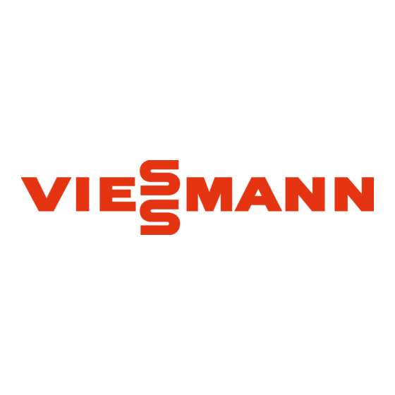 Viessmann VITODENS Notice D'utilisation