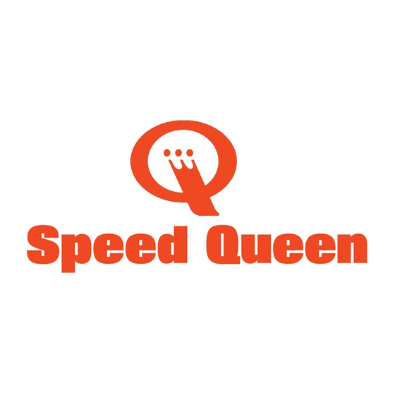 Speed Queen SSG909 Guide D'utilisation