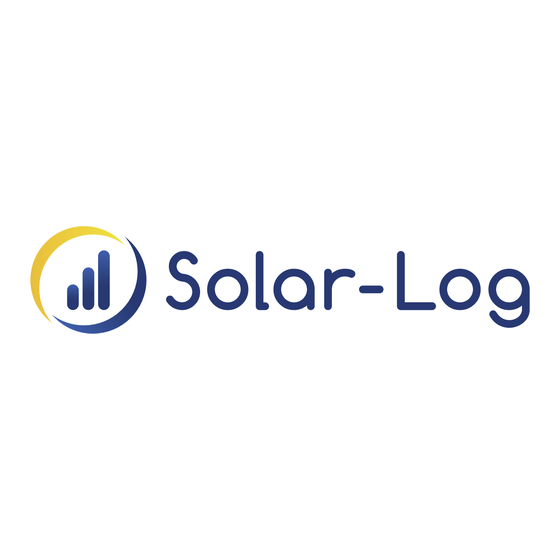 Solar-Log Sensor Box Professional Plus Manuel D'installation