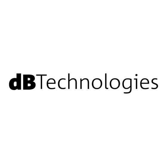 dB Technologies EME one Caractéristiques Techniques