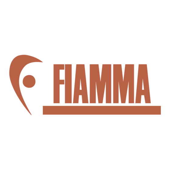 Fiamma AQUA 8 Mode D'emploi