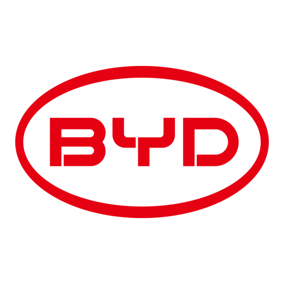 BYD M5-18 Manuel D'installation Et D'utilisation