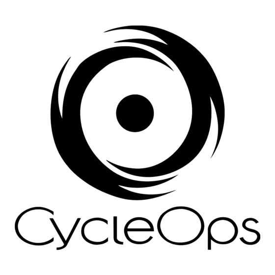 CycleOps FLUID2 Manuel D'utilisation