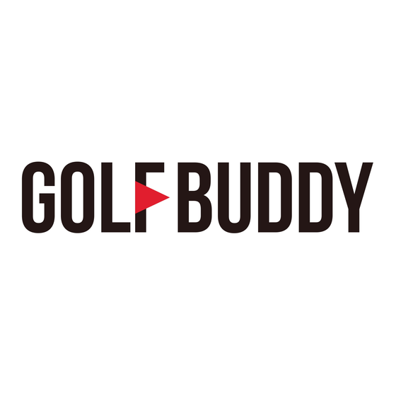 Golf Buddy WT3 Guide D'utilisation