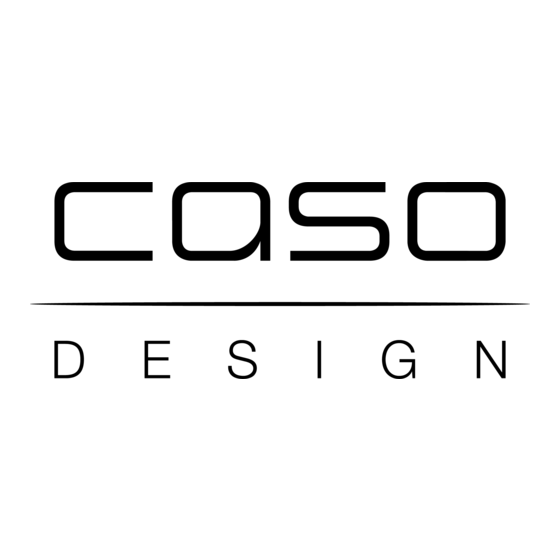 CASO DESIGN Body Solar Mode D'emploi
