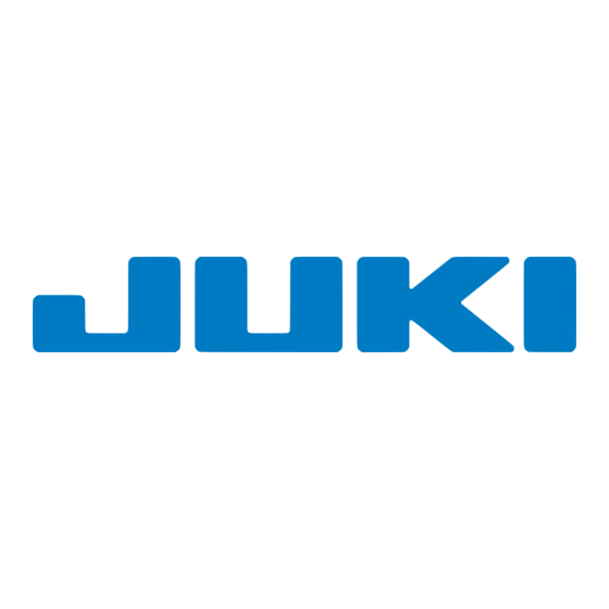JUKI MB-1800 Série Consignes De Sécurité