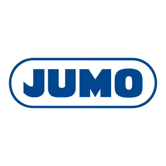 JUMO MIDAS H20 HP Notice De Montage