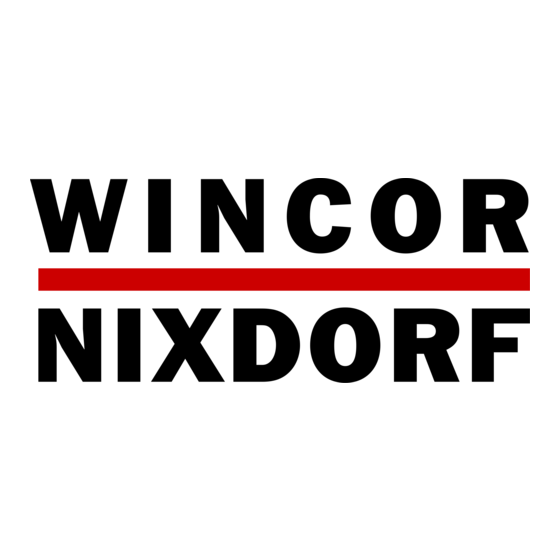Wincor Nixdorf CINEO C1010 Manuel Utilisateur