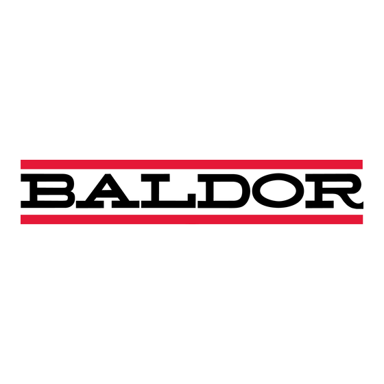 Baldor EXB001A01 Manuel D'installation Et D'utilisation