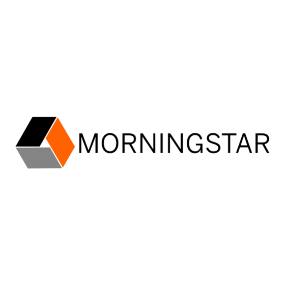 Morningstar EMC-1 Manuel D'installation Et D'utilisation