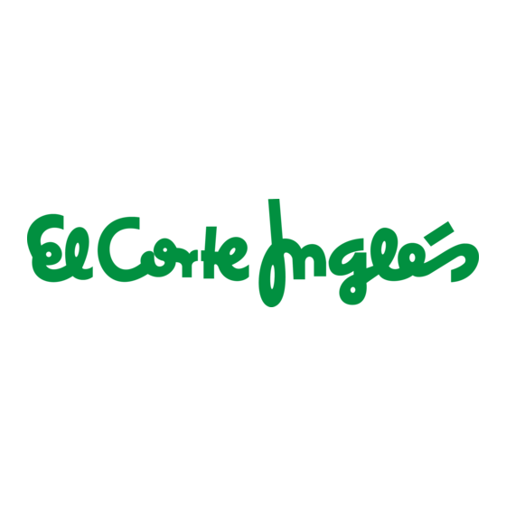 El Corte Inglés K-900 Mode D'emploi