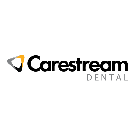 Carestream DENTAL CS 1500 Guide De Sécurité