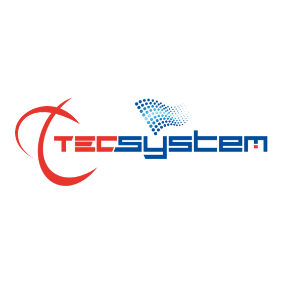 TECSYSTEM NT935 Mode D'emploi