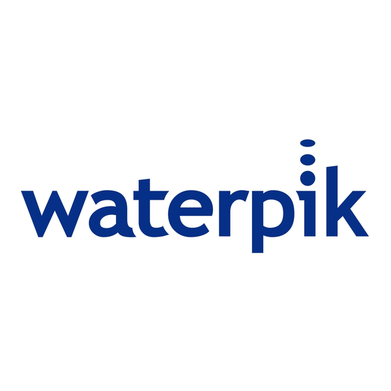 Waterpik WP-100 Mode D'emploi