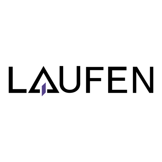 Laufen PRO 2.3395.1 Instructions De Montage