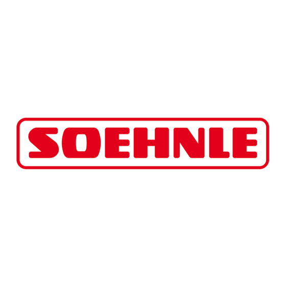 Soehnle Shape Sense Connect 50 Mode D'emploi