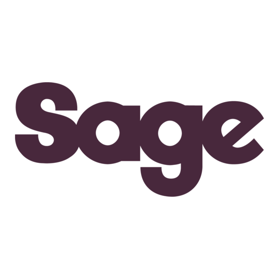 Sage SNE800BSS4ENL1 Mode D'emploi