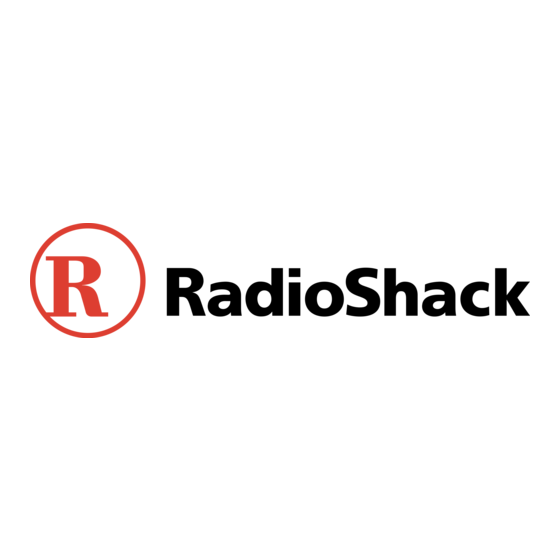 Radio Shack TRS-80 Manuel D'utilisation